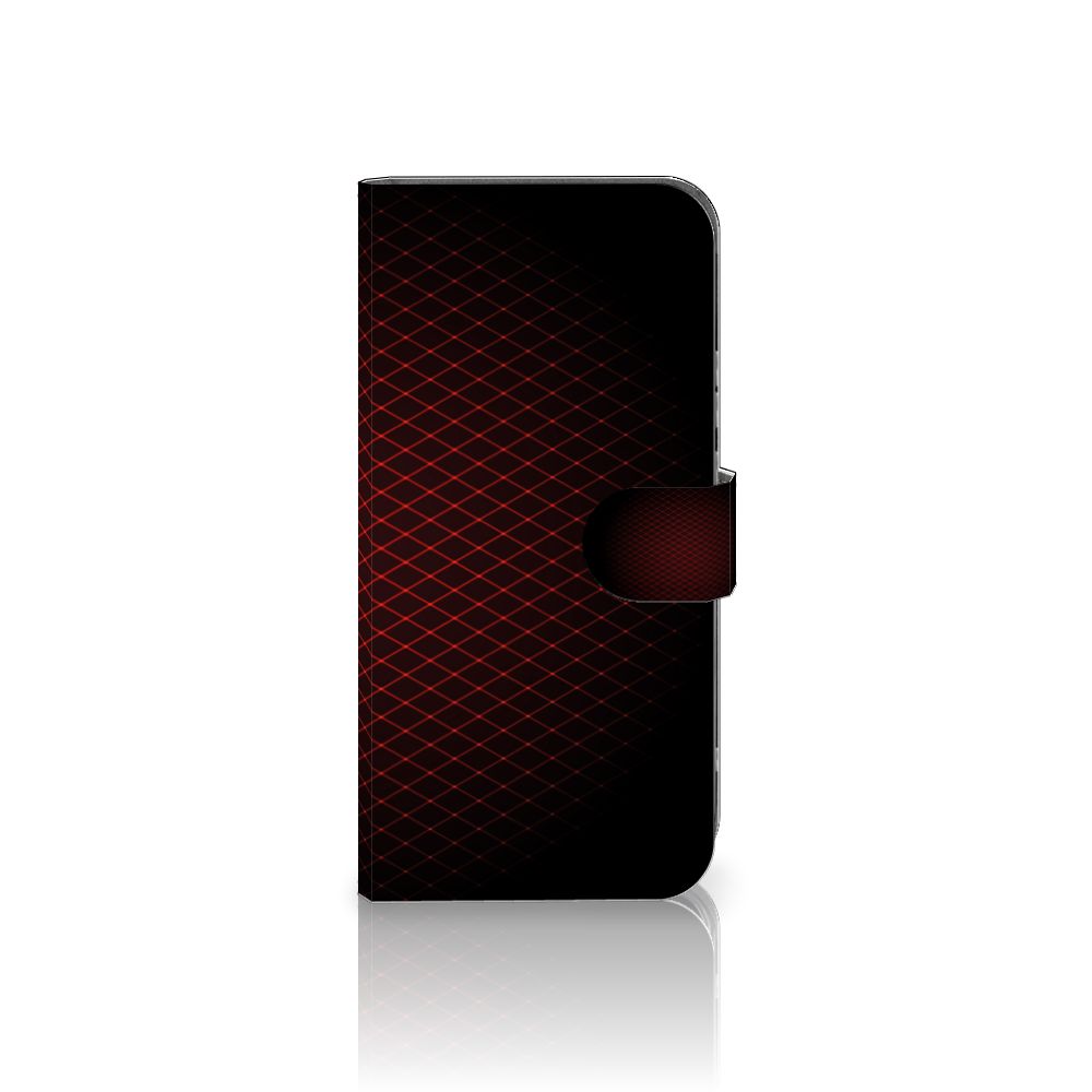 Samsung Galaxy S23 Plus Telefoon Hoesje Geruit Rood met minimalistisch en strak ontwerp.