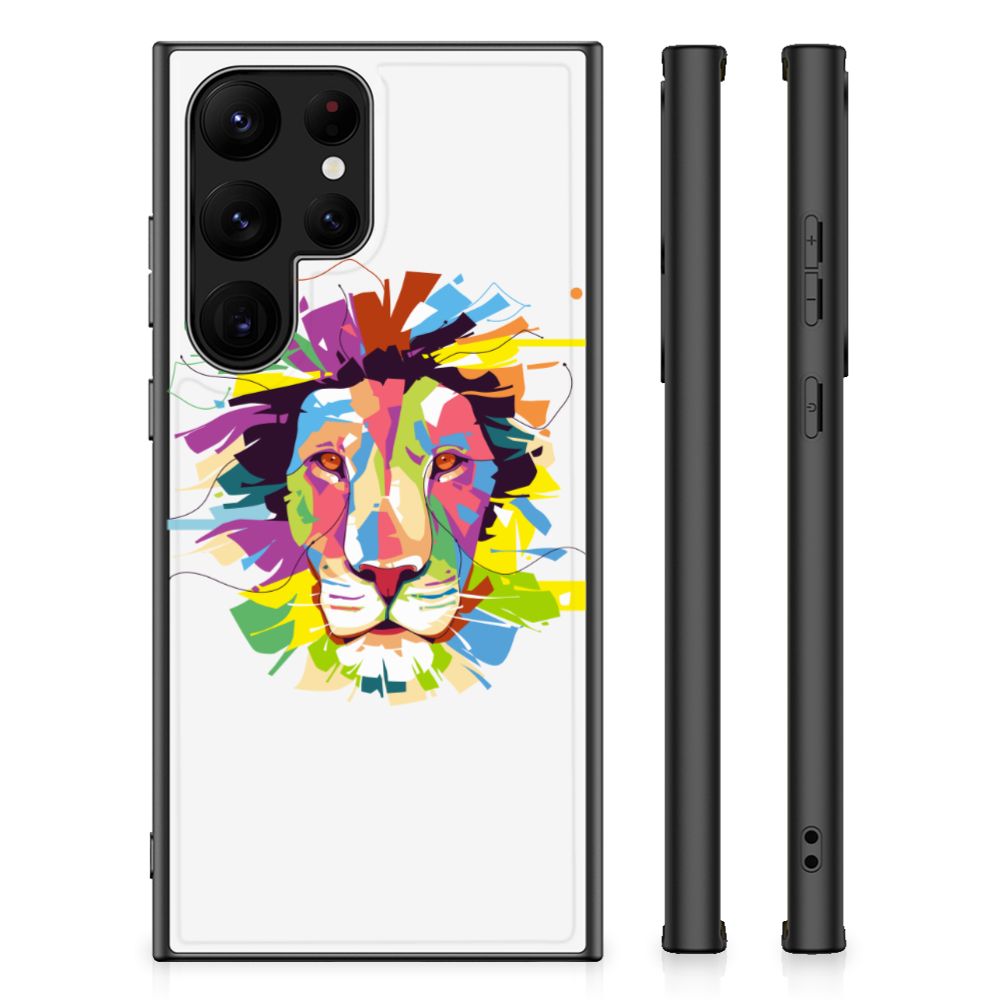 Samsung Galaxy S23 Ultra Hoesje Lion Color