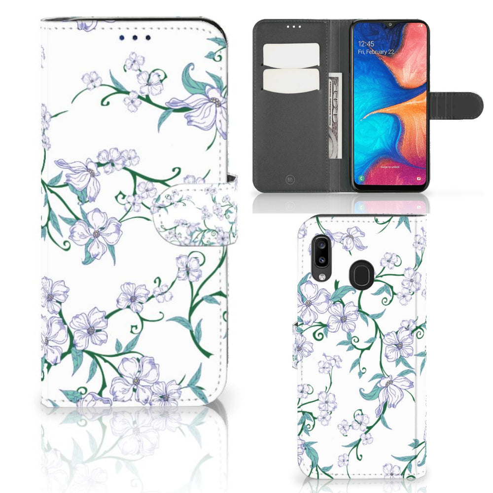 Samsung Galaxy A30 Uniek Hoesje Blossom White