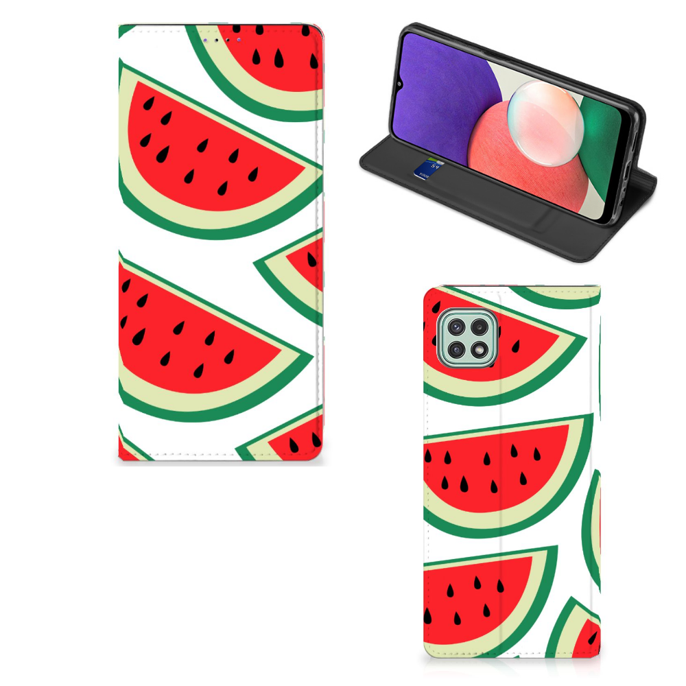 Samsung Galaxy A22 5G Flip Style Cover Watermelons - B2C Telecom