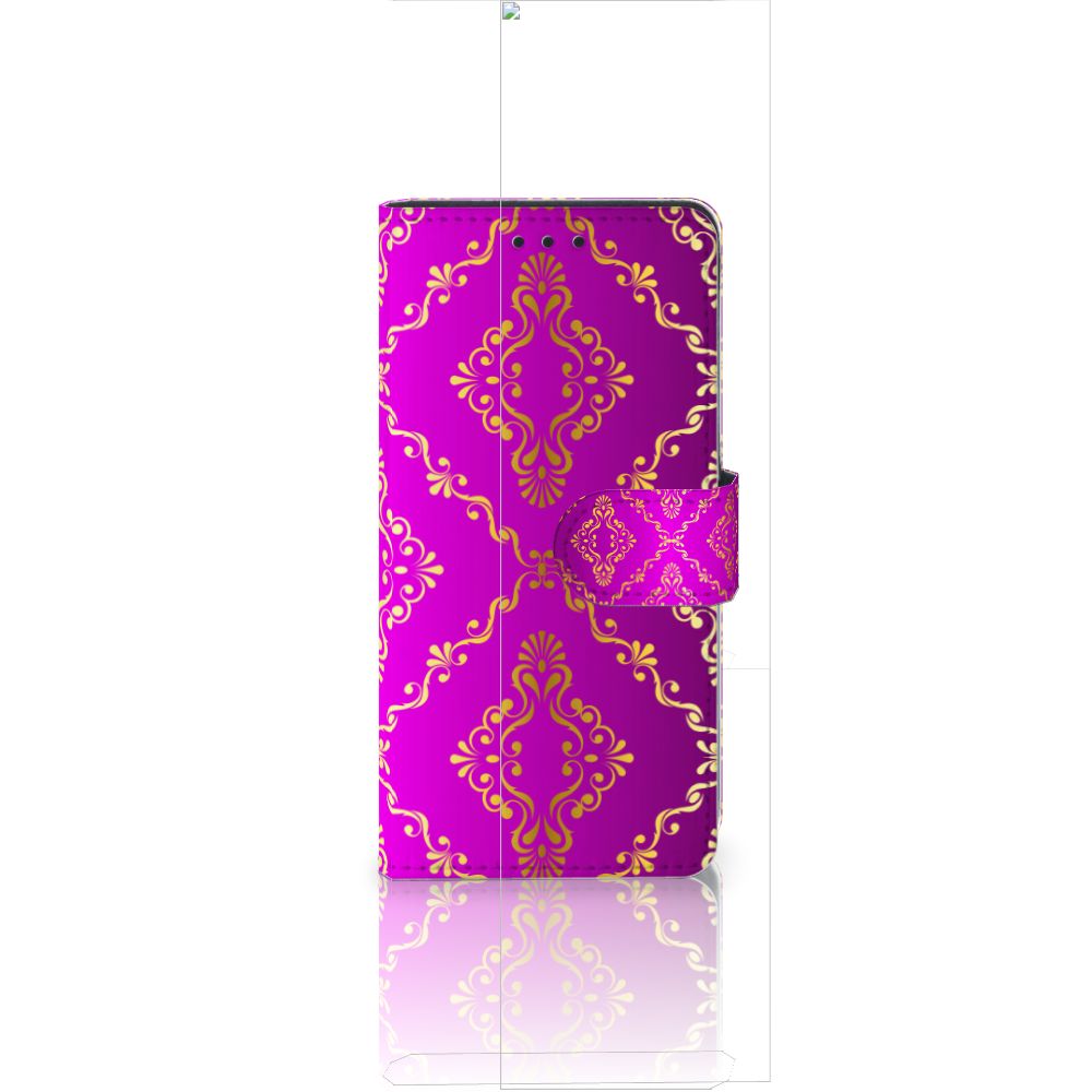 Wallet Case Huawei Ascend P8 Lite Barok Roze