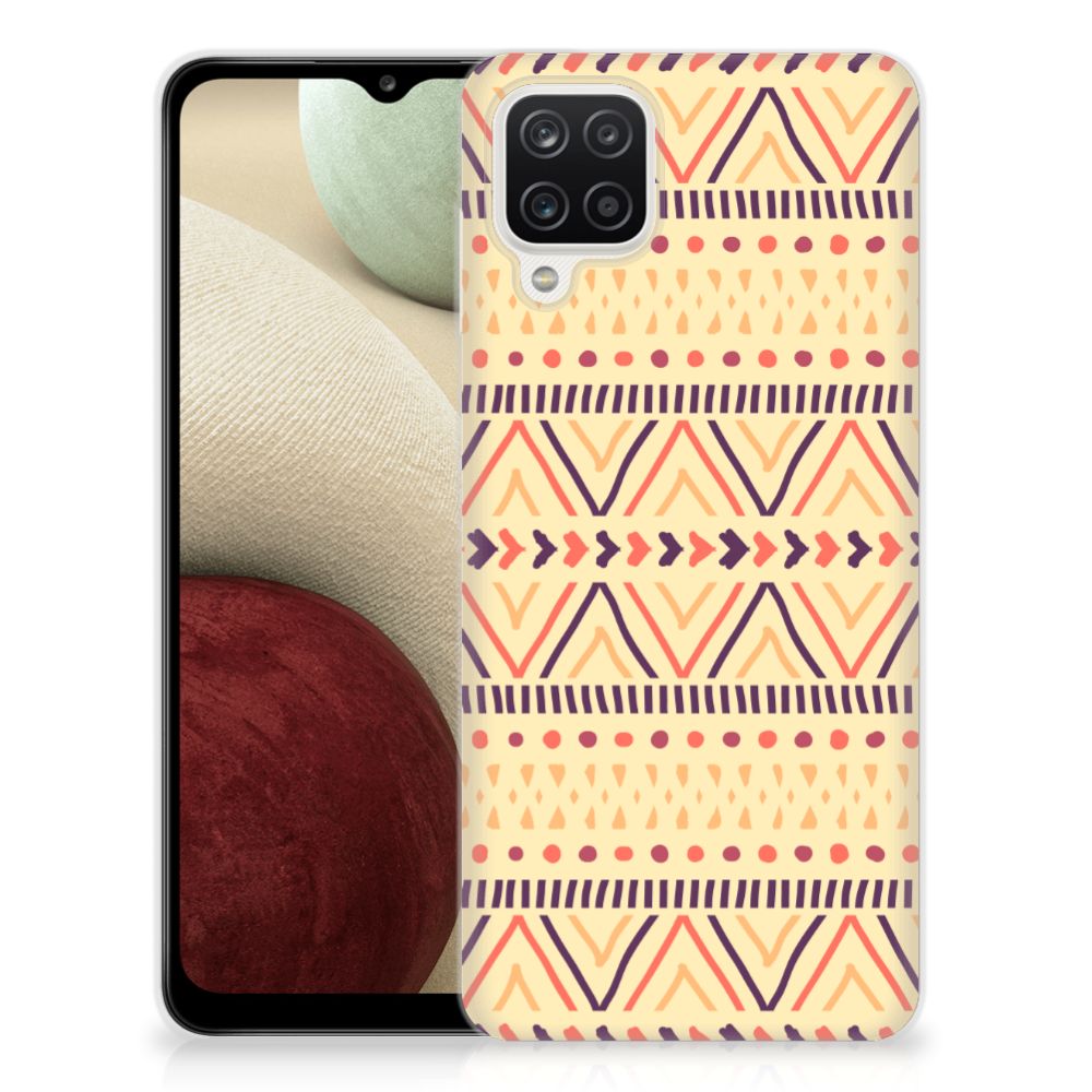 Samsung Galaxy A12 TPU bumper Aztec Yellow