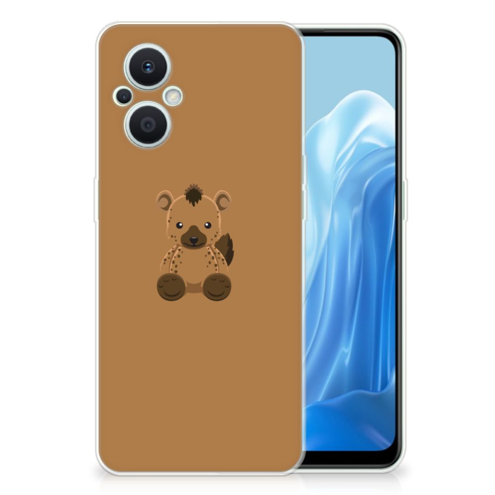 OPPO Reno8 Lite Telefoonhoesje met Naam Baby Hyena B2C Telecom