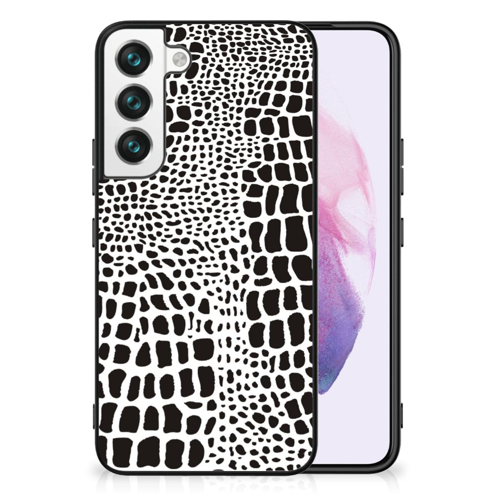 Samsung Galaxy S22 Dierenprint Telefoonhoesje Slangenprint