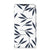 iPhone 13 Pro Max Smart Cover Leaves Blue met donkergrijze bladeren op lichtgrijze achtergrond 🍃