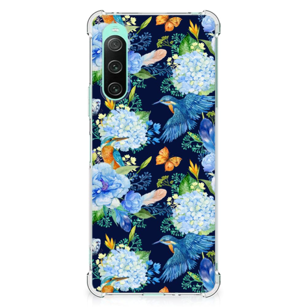 Case Anti-shock voor Sony Xperia 10 V IJsvogel