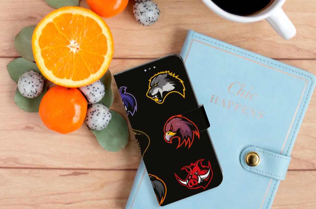 Samsung Galaxy A32 4G Leuk Hoesje Cartoon met vrolijke cartoonbeelden en een stijlvol ontwerp.