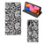 Samsung Galaxy A20s Smart Cover Black Flowers - B2C Telecom