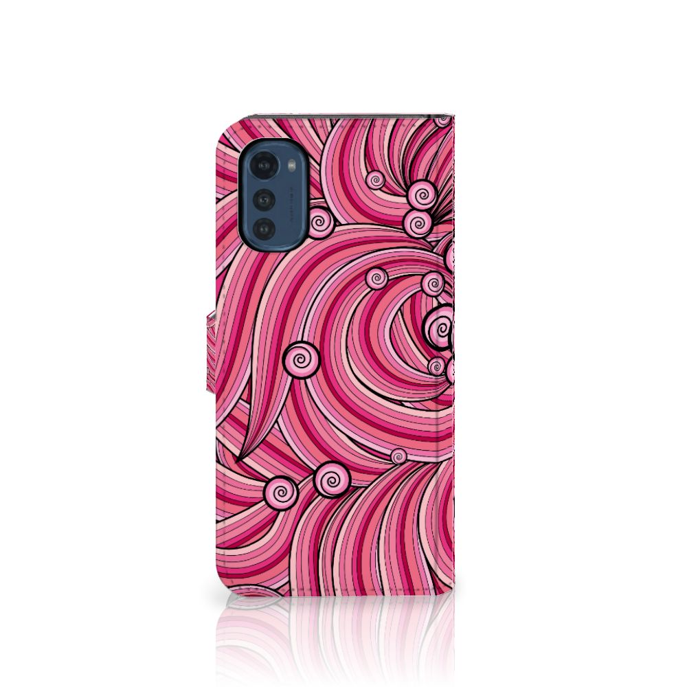 Motorola Moto E32 | Moto E32s Hoesje Swirl Pink