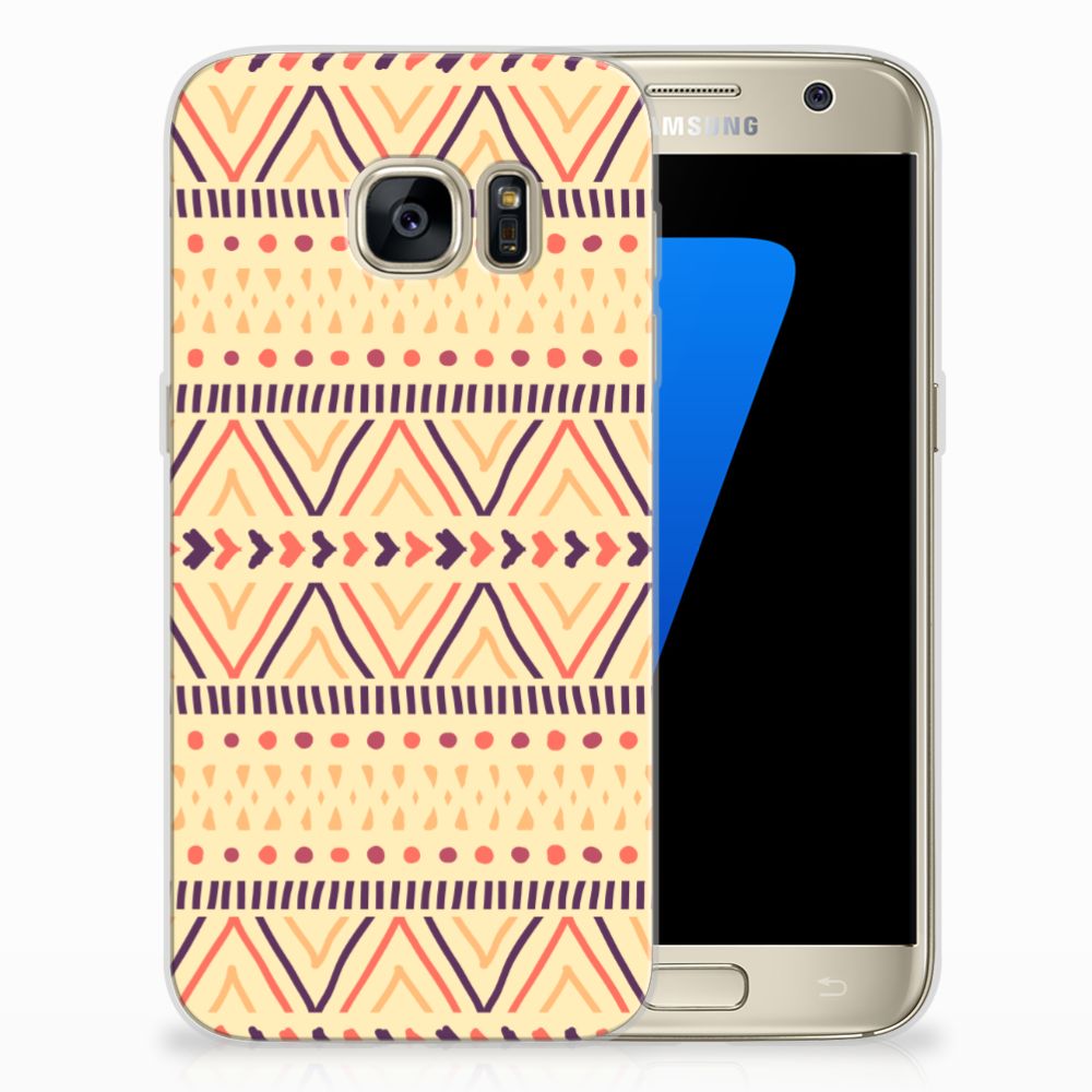 Samsung Galaxy S7 TPU bumper Aztec Yellow
