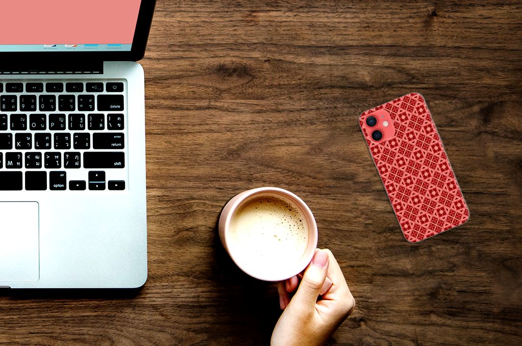 iPhone 12 Mini TPU bumper Batik Rood B2C Telecom