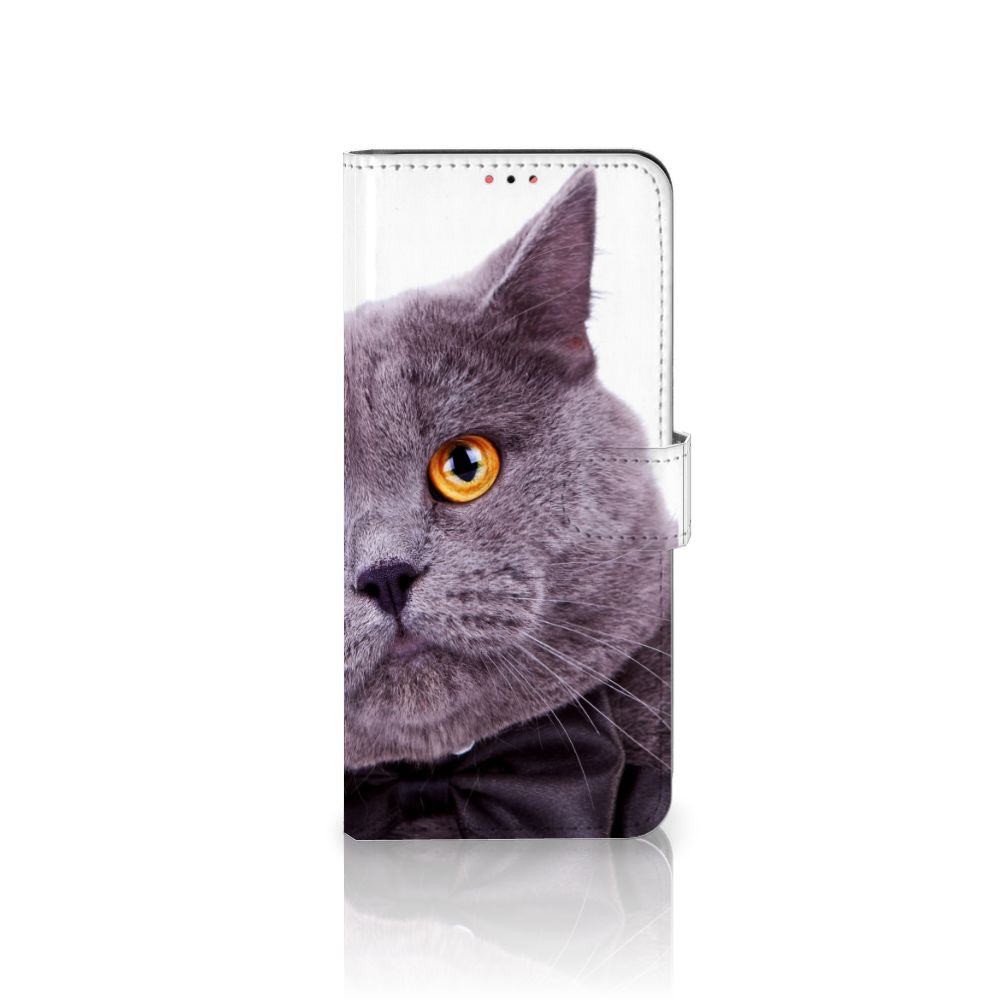 Samsung Galaxy A13 (4G) Telefoonhoesje met Pasjes Kat