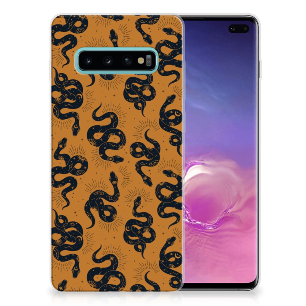 TPU Hoesje voor Samsung Galaxy S10 Plus Snakes B2C Telecom