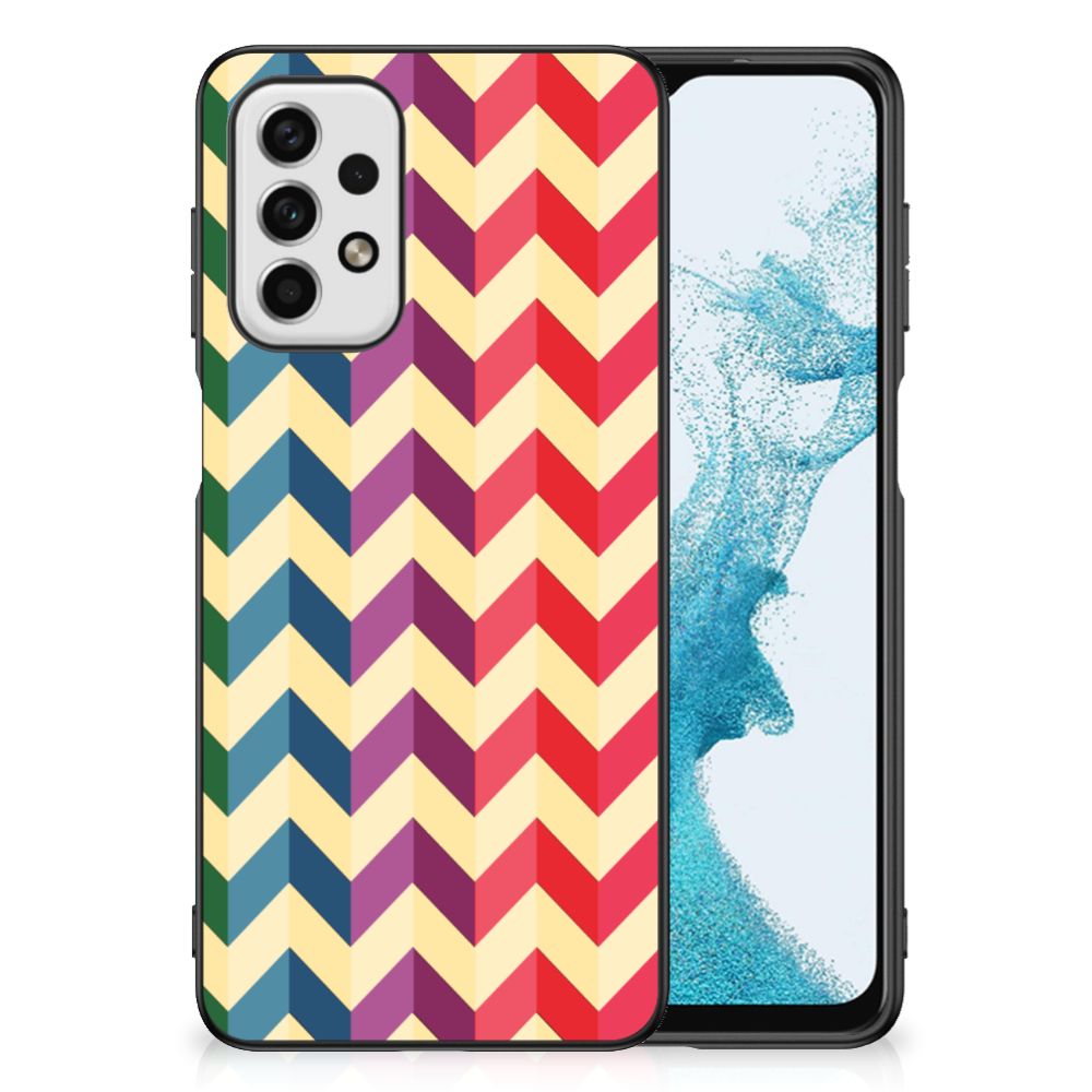 Samsung Galaxy A23 Back Case Zigzag Multi Color B2C Telecom