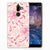 Nokia 7 Plus TPU Case Pink Flowers