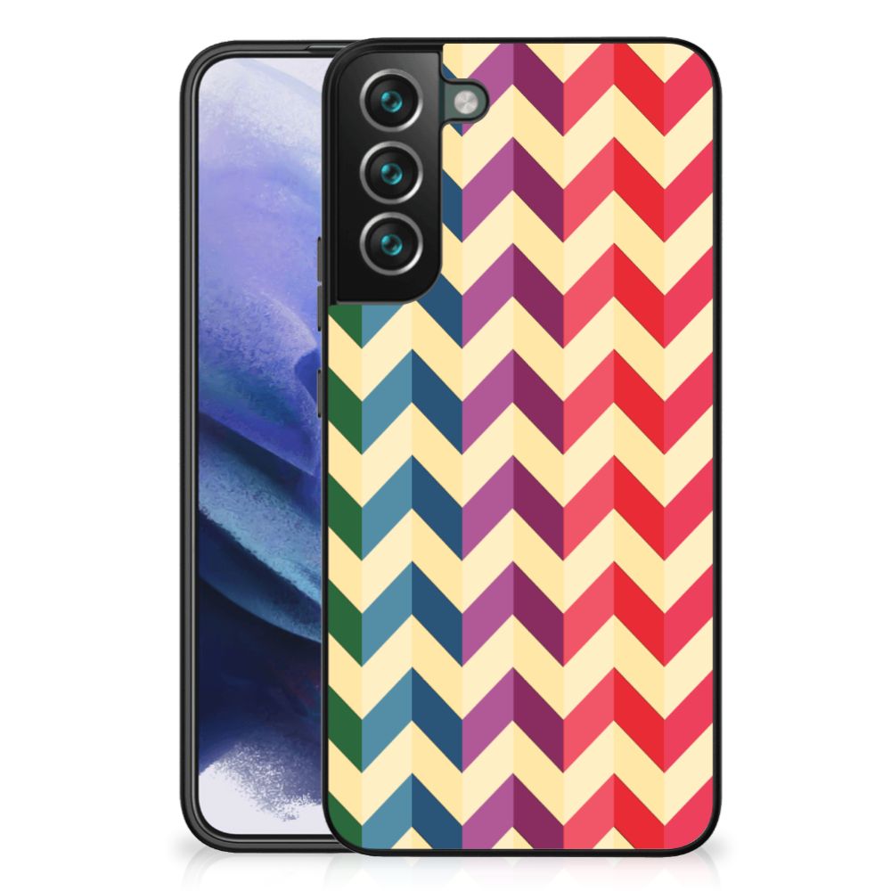 Samsung Galaxy S22 Plus Back Case Zigzag Multi Color B2C Telecom