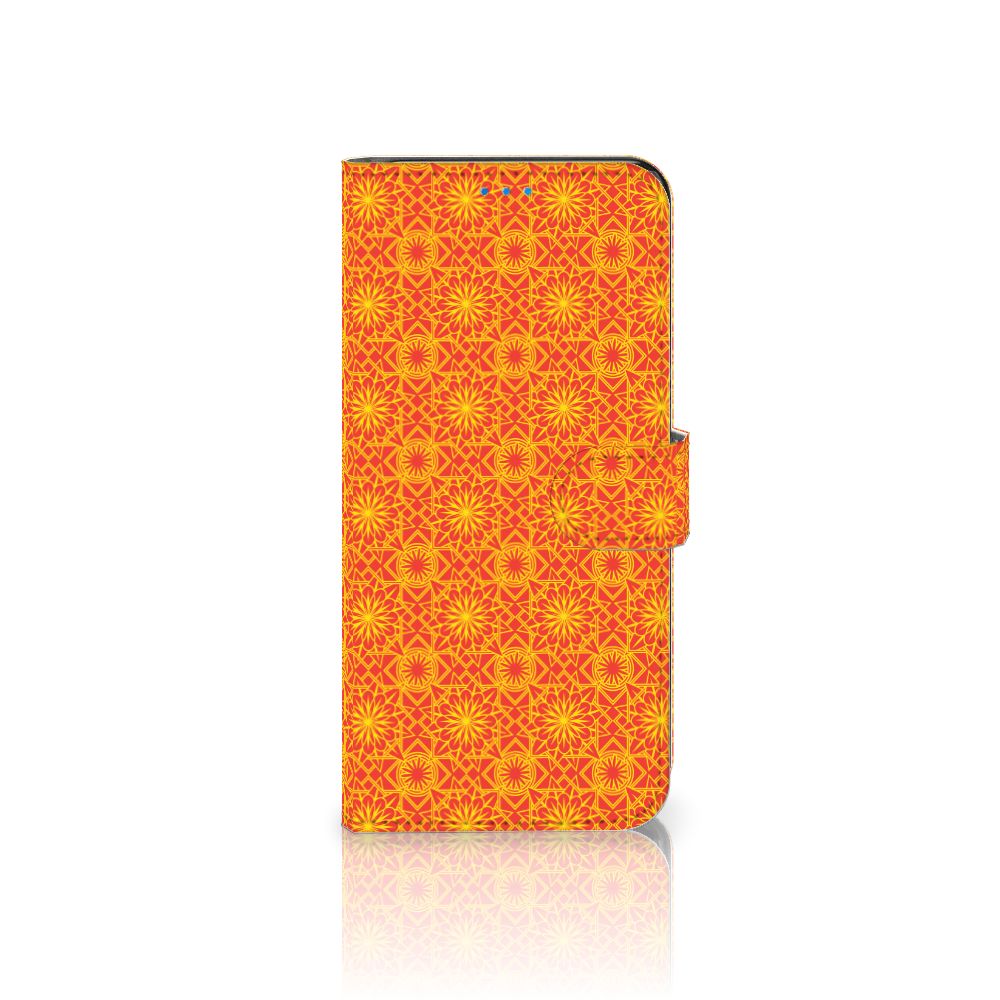 Motorola Moto E32 | Moto E32s Telefoon Hoesje Batik Oranje