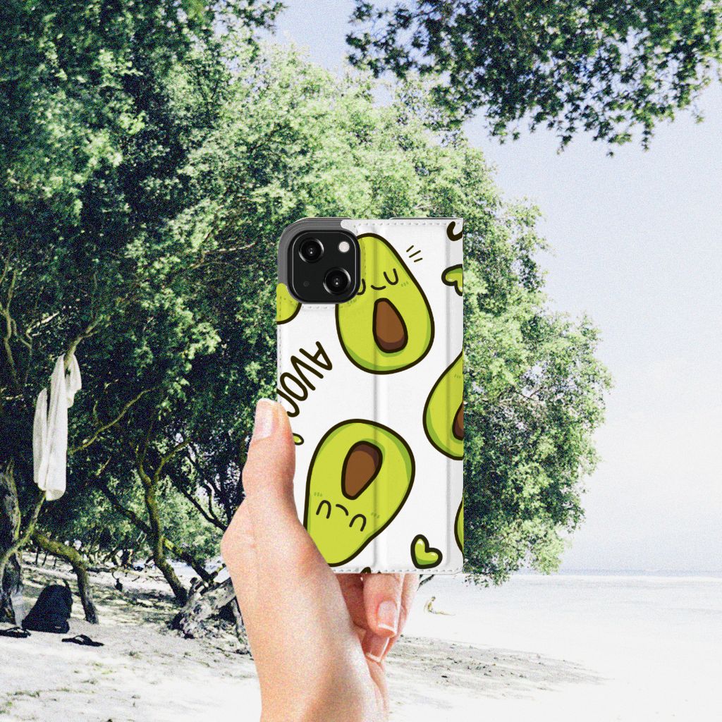 iPhone 13 Magnet Case Avocado Singing
