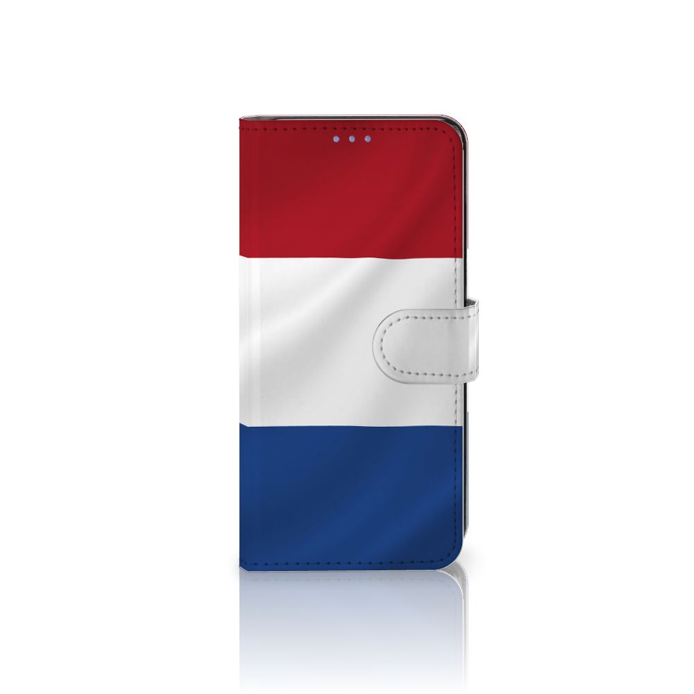 Xiaomi 12 | 12X Bookstyle Case Nederlandse Vlag in de kleuren van de Nederlandse vlag, ideaal voor trots op Nederland.