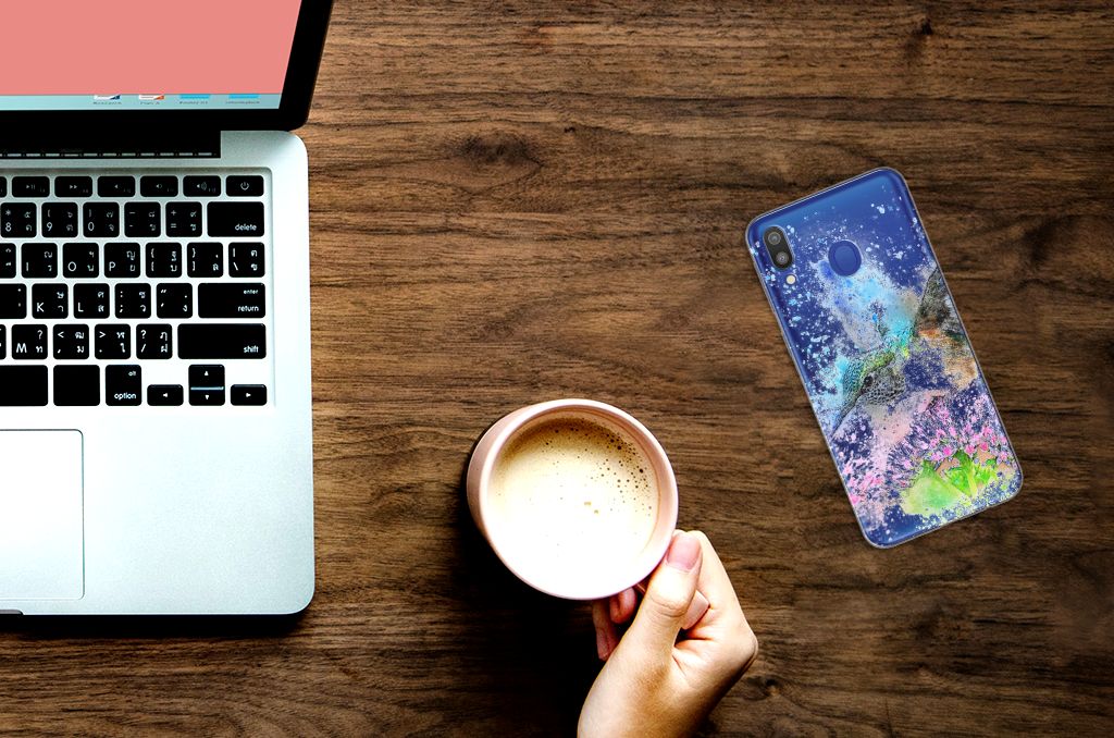 Hoesje maken Samsung Galaxy M20 (Power) Vogel