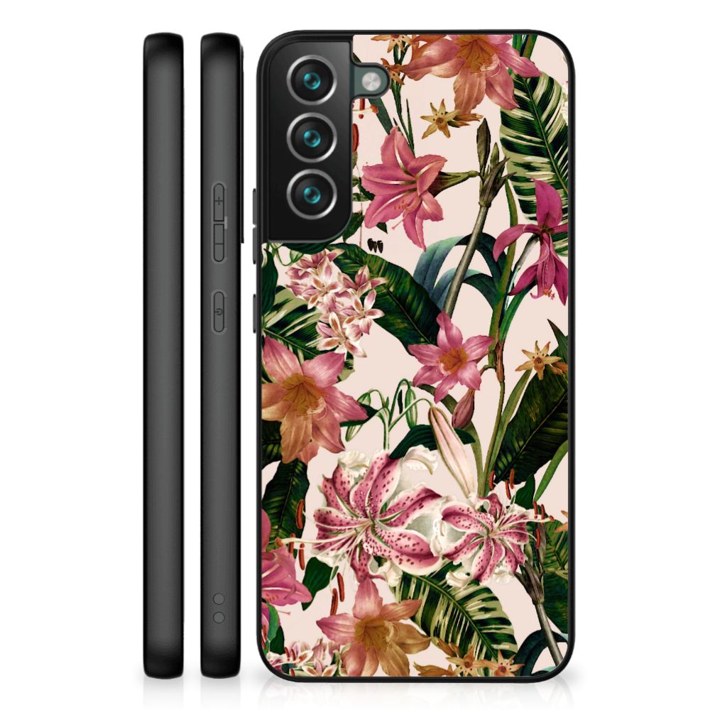 Samsung Galaxy S22 Plus Bloemen Hoesje Flowers