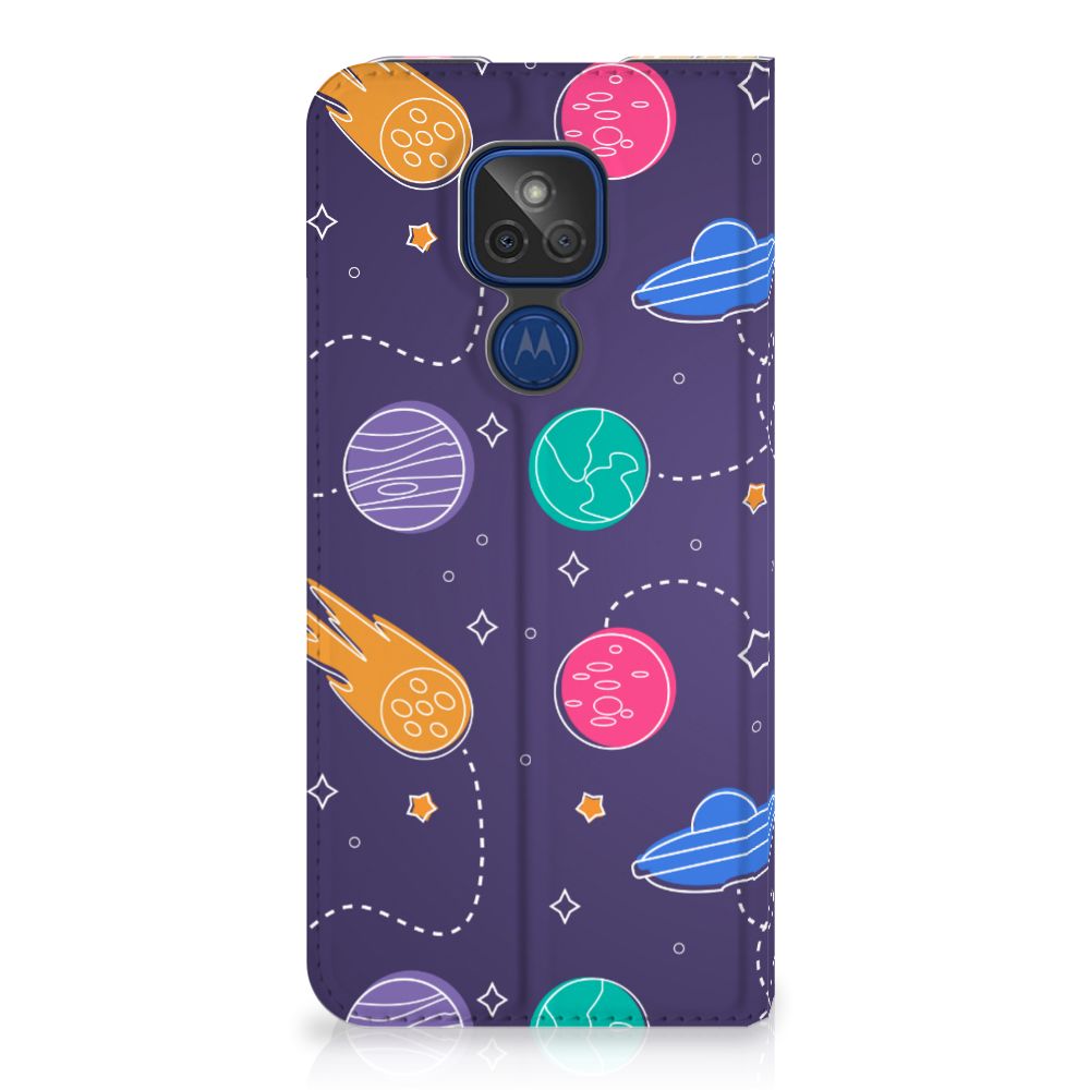Motorola Moto G9 Play Hippe Standcase Space - B2C Telecom
