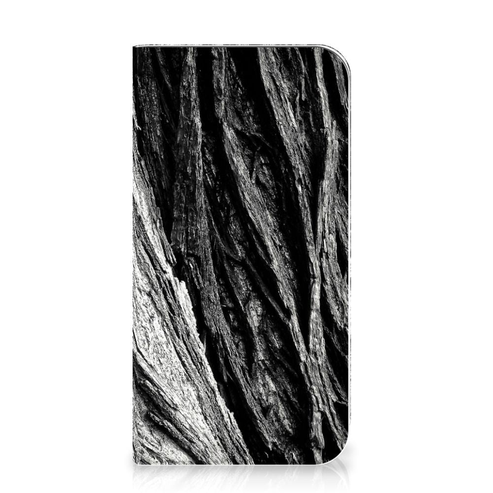 Book Wallet Case Apple iPhone 11 Pro Boomschors Grijs