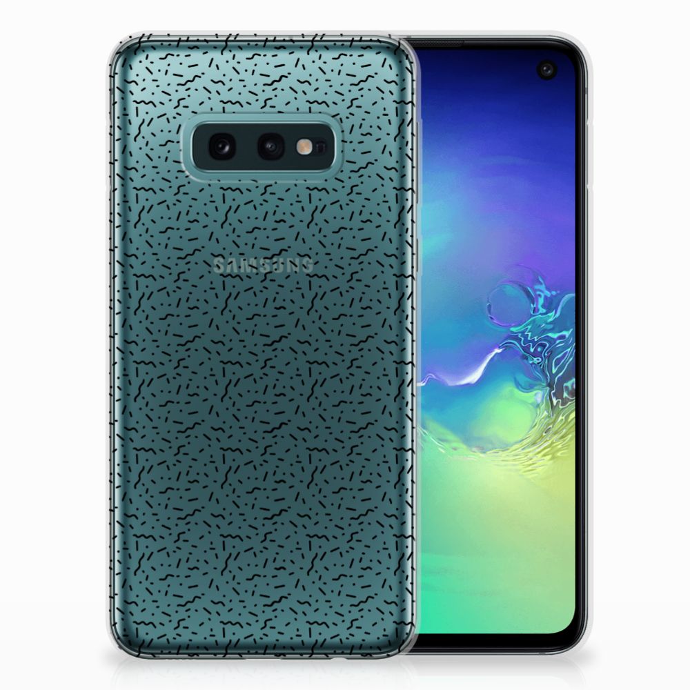 Samsung Galaxy S10e TPU bumper Stripes Dots