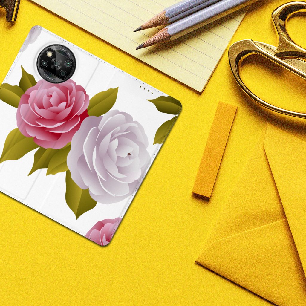 Xiaomi Poco X3 Pro | Poco X3 Smart Cover Roses - B2C Telecom