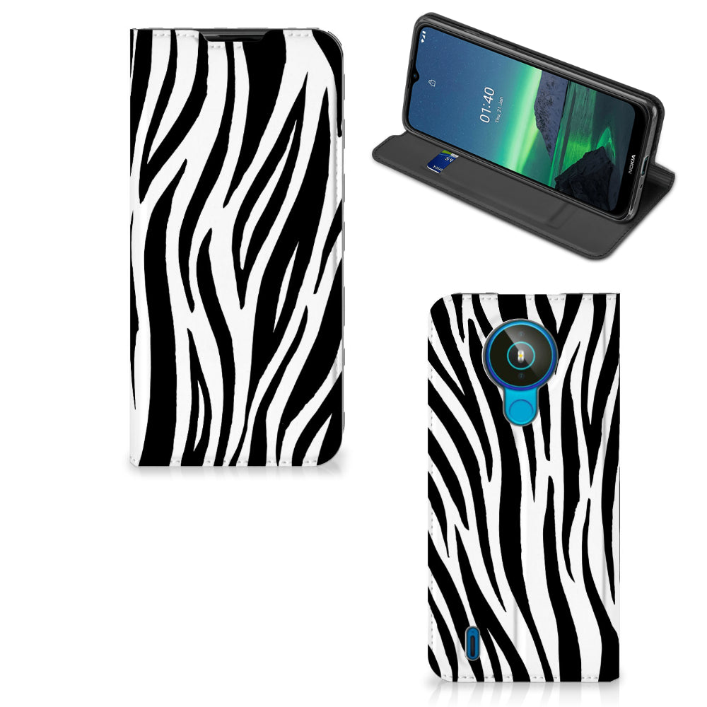 Nokia 1.4 Hoesje maken Zebra