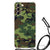 Samsung Galaxy S21 FE Doorzichtige Silicone Hoesje Army Dark