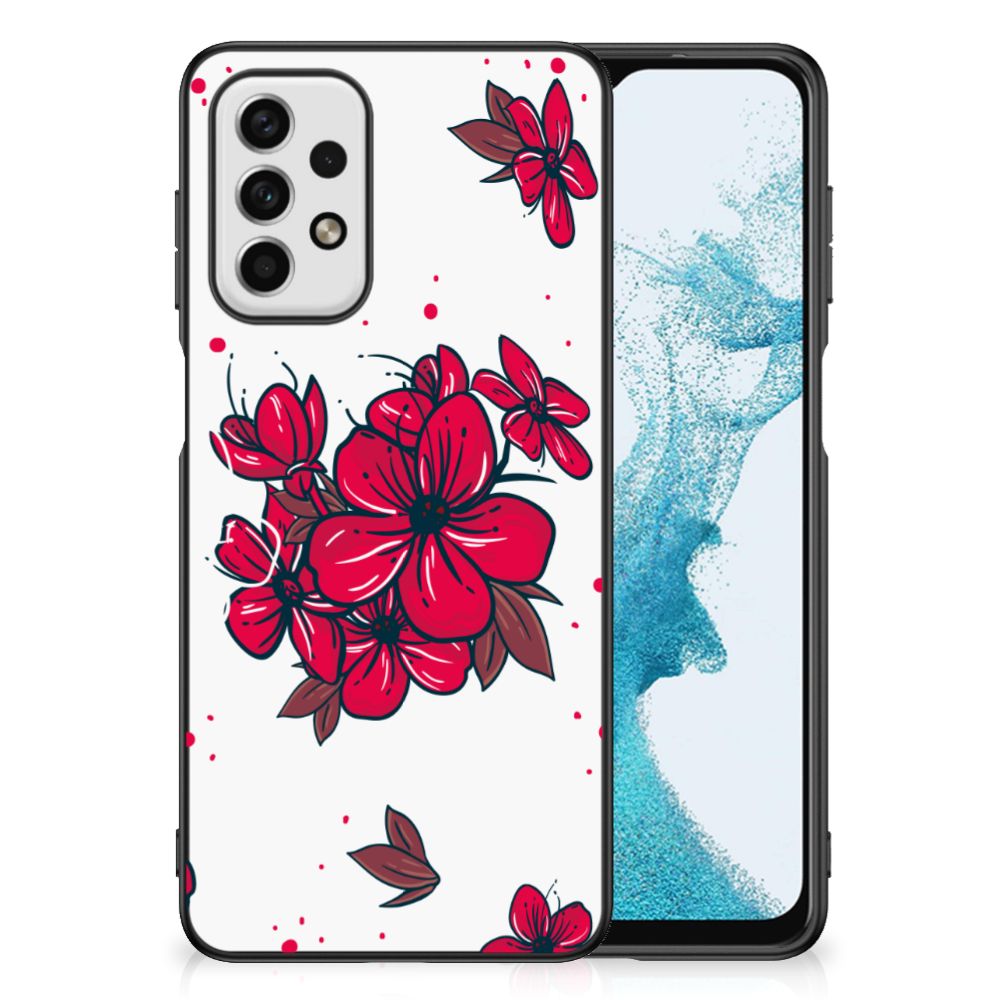 Samsung Galaxy A23 Bloemen Hoesje Blossom Red B2C Telecom