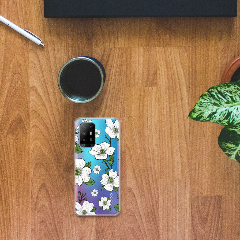 OPPO A94 5G | Reno5 Z TPU Case Dogwood Flowers