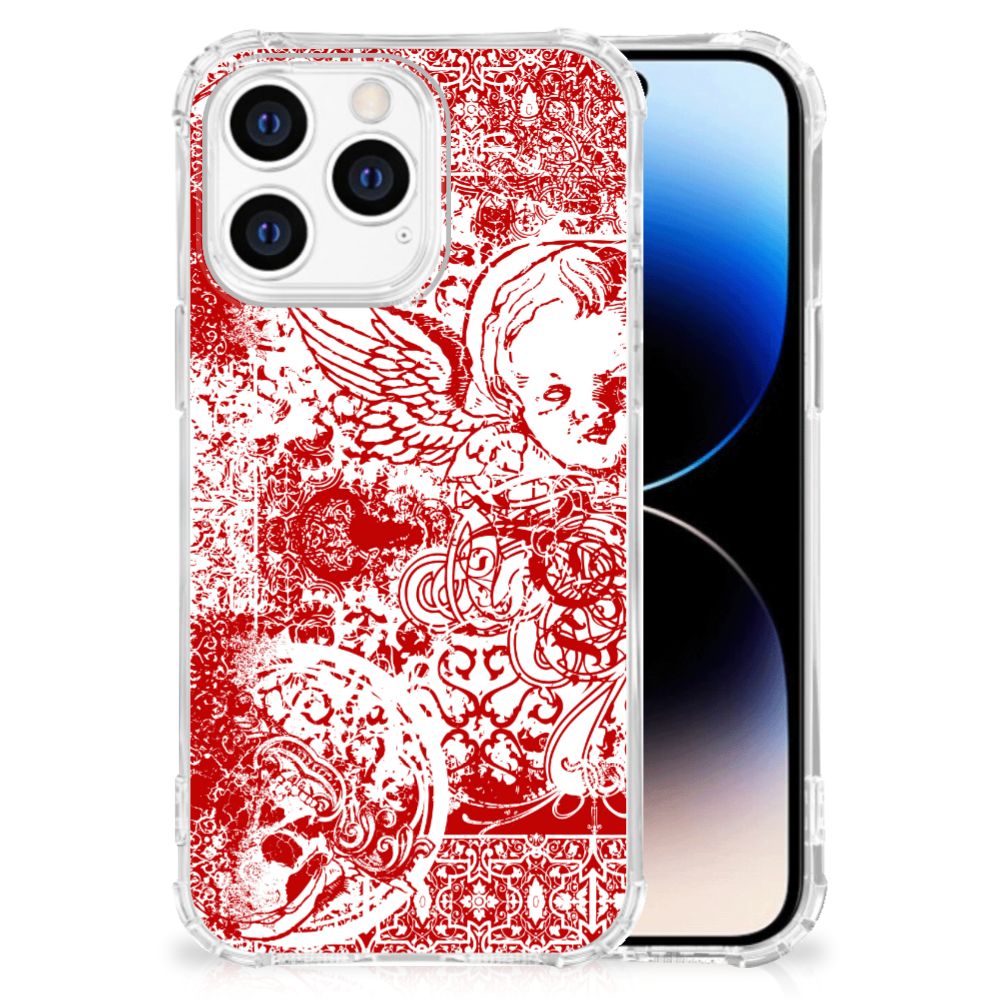 Extreme Case iPhone 14 Pro Angel Skull Rood B2C Telecom