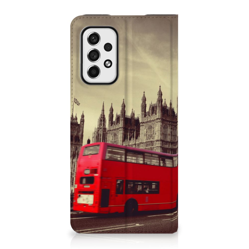 Samsung Galaxy A73 Book Cover Londen - B2C Telecom
