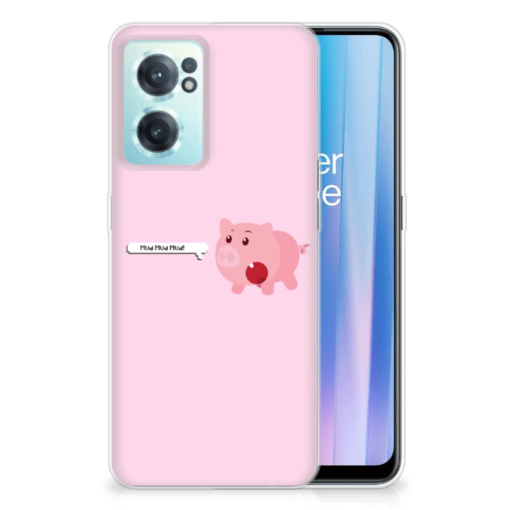OnePlus Nord CE 2 5G Telefoonhoesje met Naam Pig Mud B2C Telecom