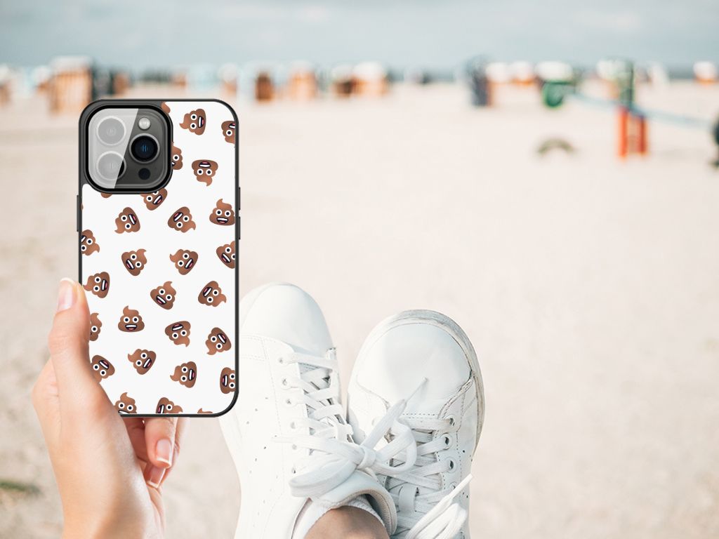 Back Case voor iPhone 13 Pro Max Poep Emojis B2C Telecom
