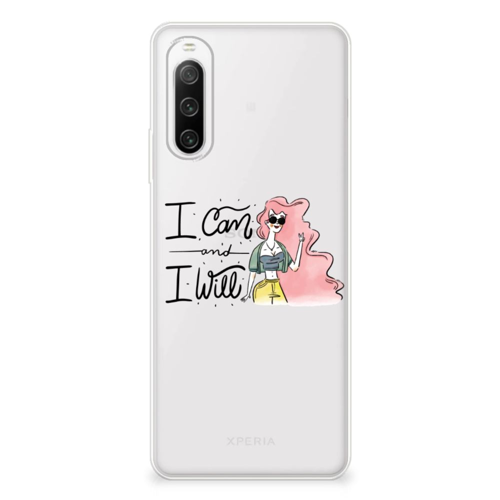 Sony Xperia 10 IV Telefoonhoesje met Naam i Can B2C Telecom