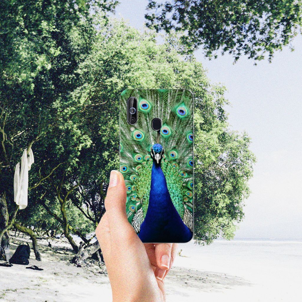 Samsung Galaxy A60 TPU Hoesje Pauw