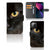 Apple iPhone 13 Telefoonhoesje met Pasjes Zwarte Kat