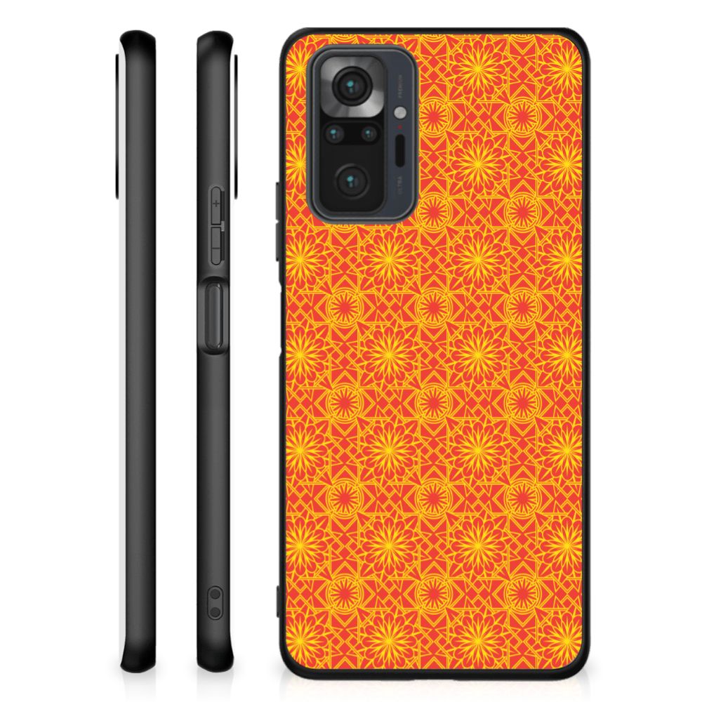Xiaomi Redmi Note 10 Pro Back Case Batik Oranje B2C Telecom
