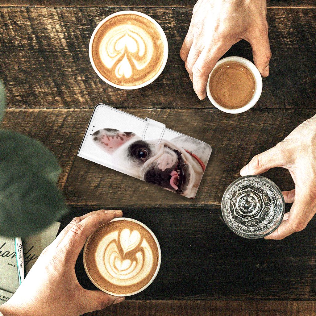 Sony Xperia 5II Telefoonhoesje met Pasjes Franse Bulldog