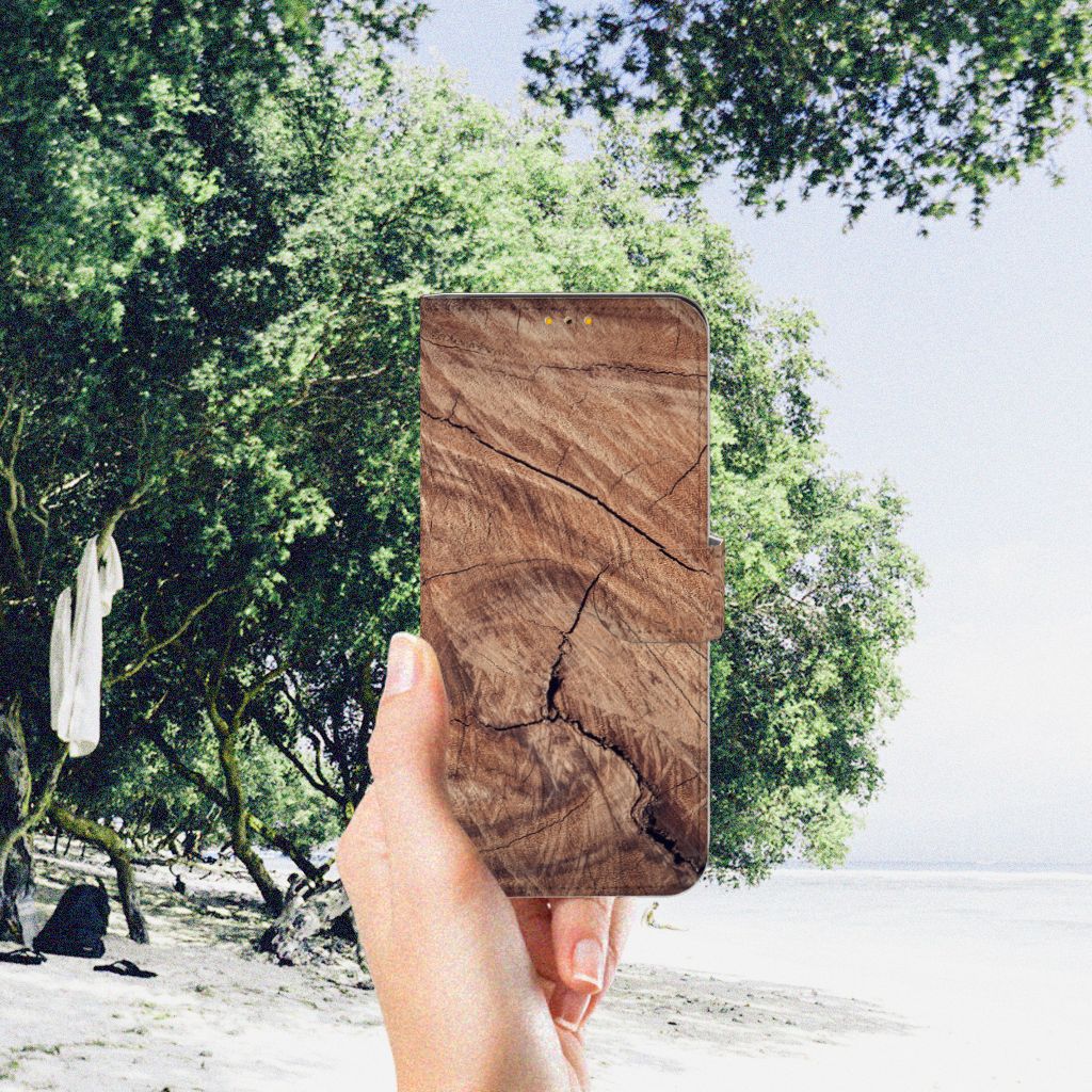 Samsung Galaxy M52 Book Style Case Tree Trunk