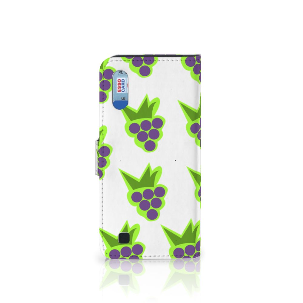 Samsung Galaxy M10 Book Cover Druiven