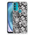 Motorola Moto G71 5G TPU Case Black Flowers