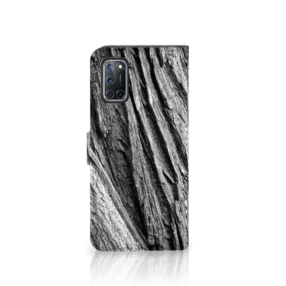 Book Style Case OPPO A72 | OPPO A52 Boomschors Grijs
