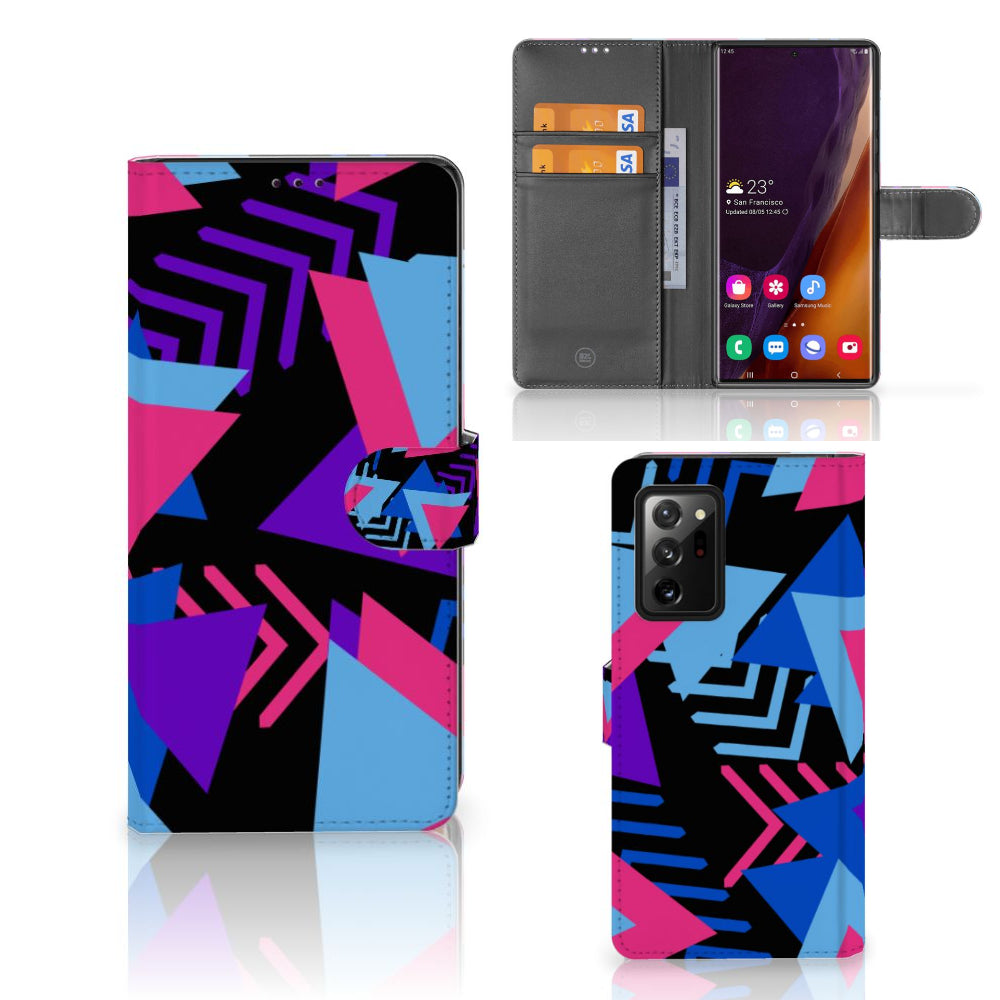 Samsung Galaxy Note20 Ultra Book Case Funky Triangle