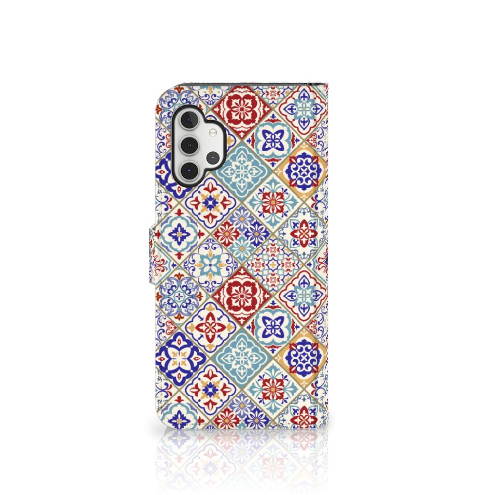 Samsung Galaxy A32 5G Bookcase Tiles Color