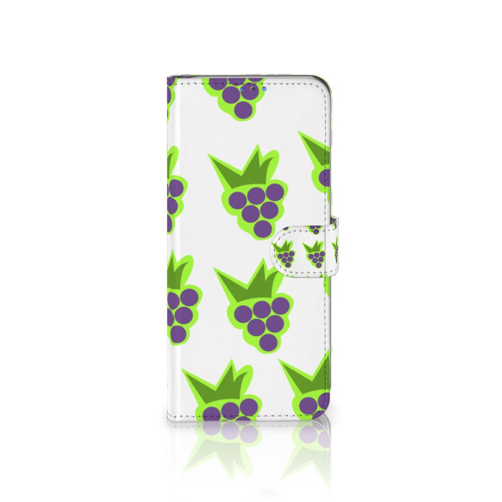 Motorola G8 Power Lite Book Cover Druiven