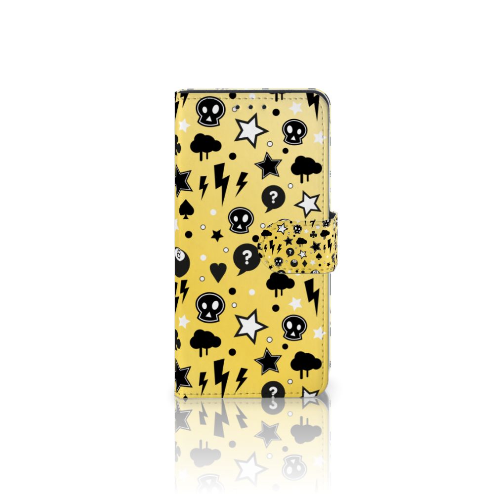 Telefoonhoesje met Naam Huawei P40 Punk Geel